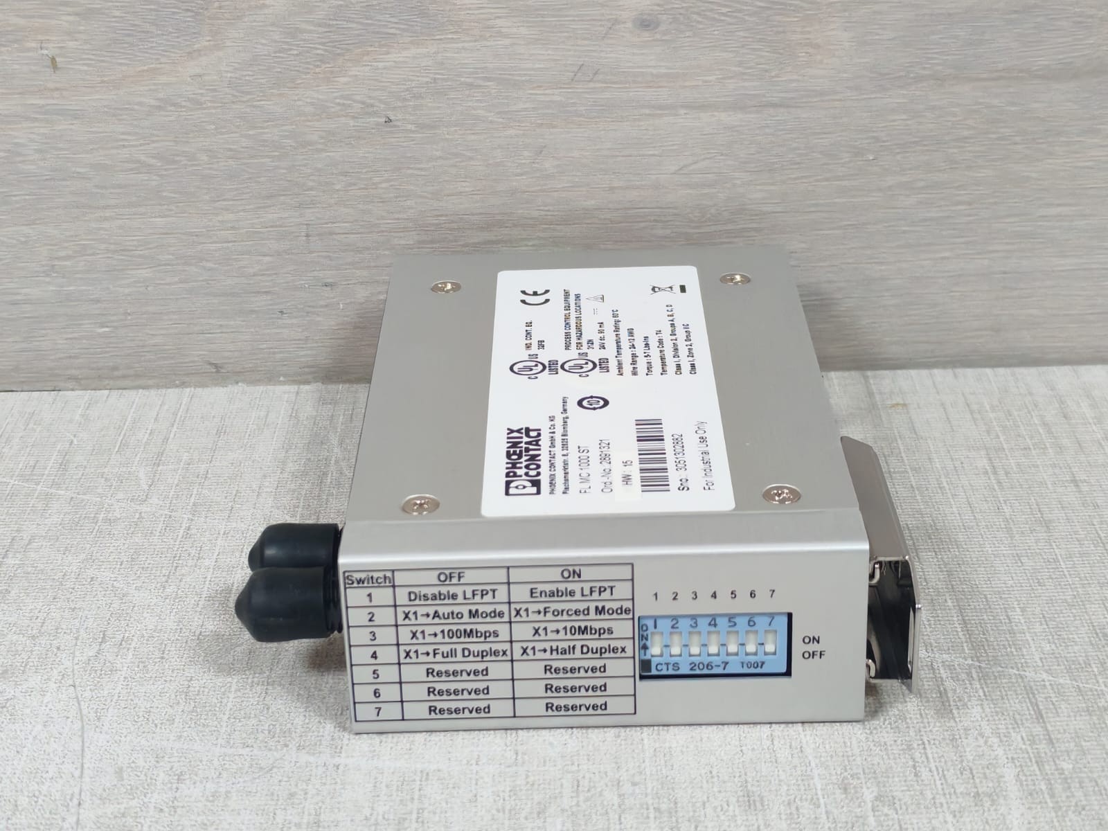 Phoenix Contact 2891321 Phoenix Contact FL MC 1000 ST FO-Converters 2891321 7