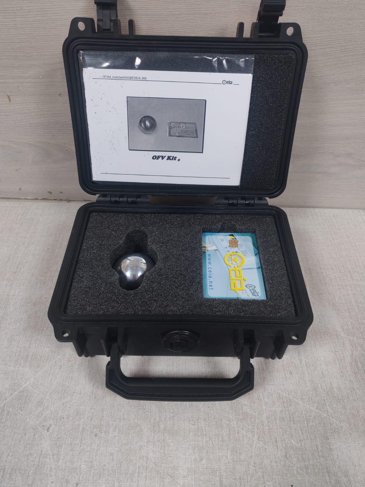 CEIA OFV KIT 2 CEIA OFV KIT 2 CALIBRATION TEST KIT OFV-KITCASE 2