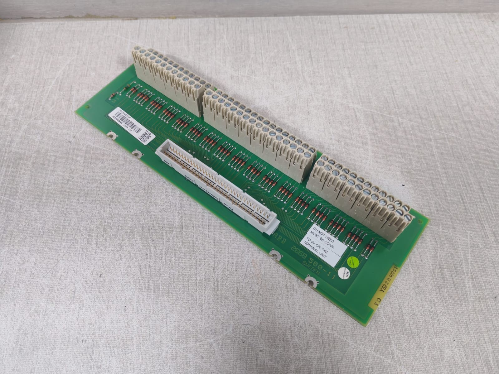 ABB 2668 500-11 ABB 2668 500-11 TERMINAL UNIT BOARD 4