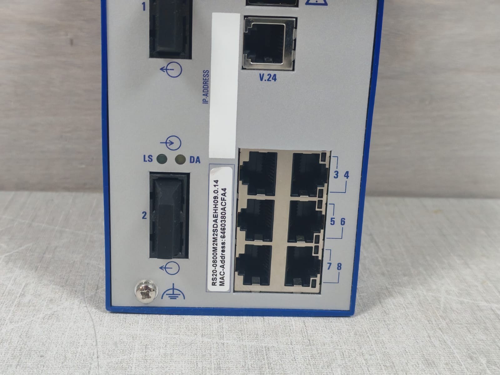 HIRSCHMANN RS20-0800M2MSDAEHH09.0.14 HIRSCHMANN RS20 / RS20-0800M2MSDAEHH09.0.14 RAIL SWITCH 3