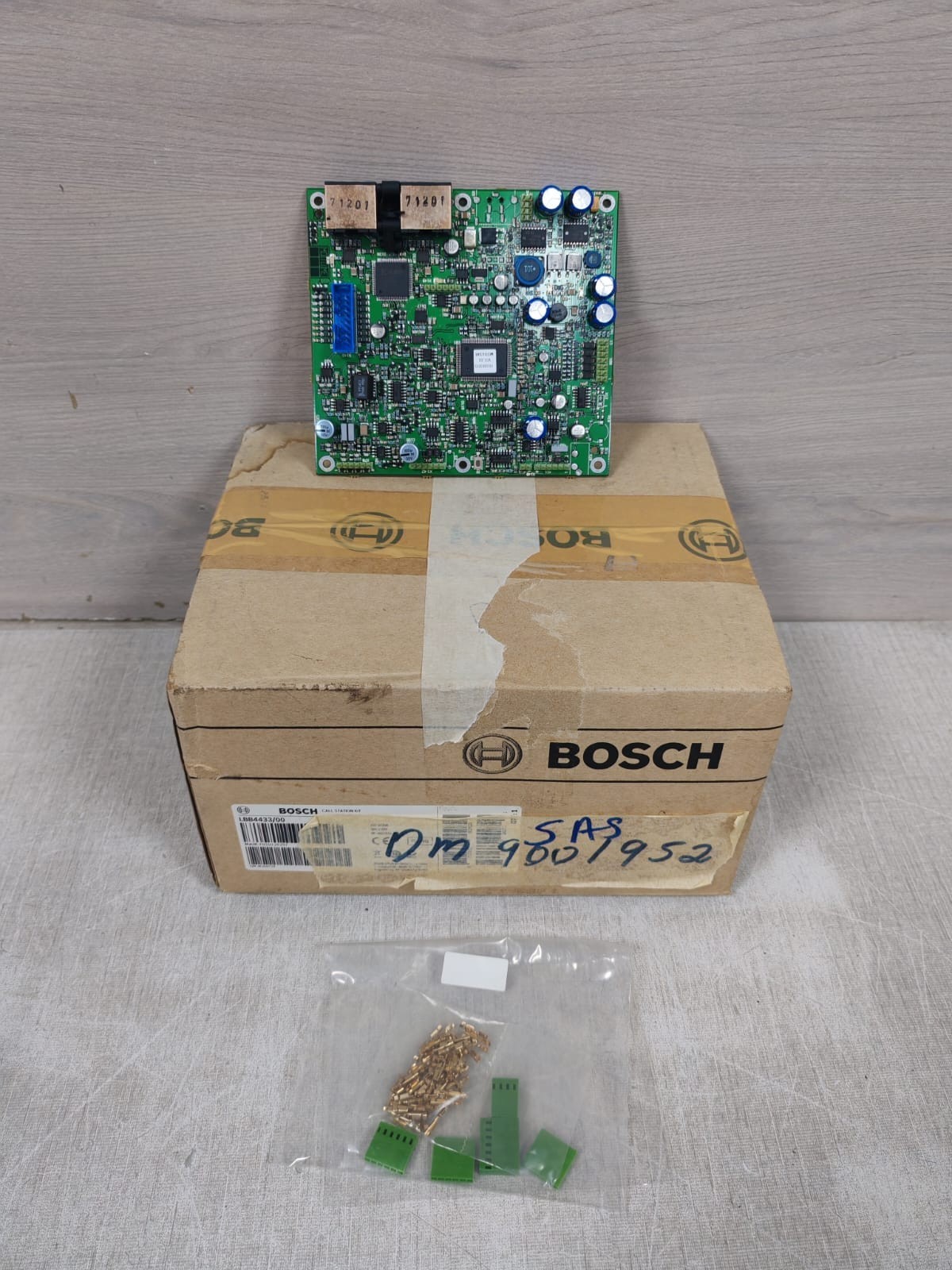 BOSCH LBB4433/00 MAT/N:F01U126297 PCBA CALL STATION KIT