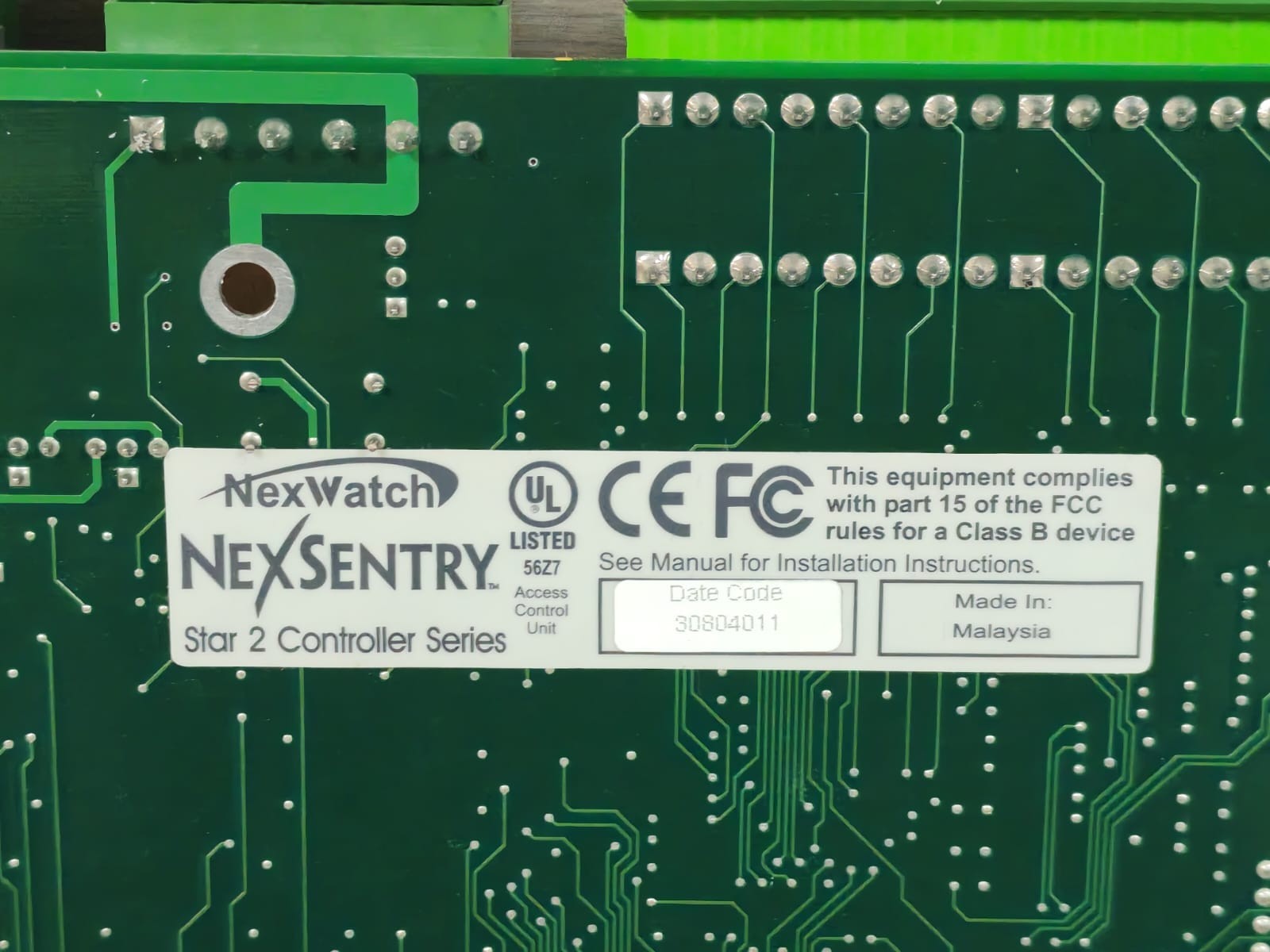 Honeywell 6200029 Honeywell Nexsentry 4100 SMT BD Control Module 6200029 Rev.F 7