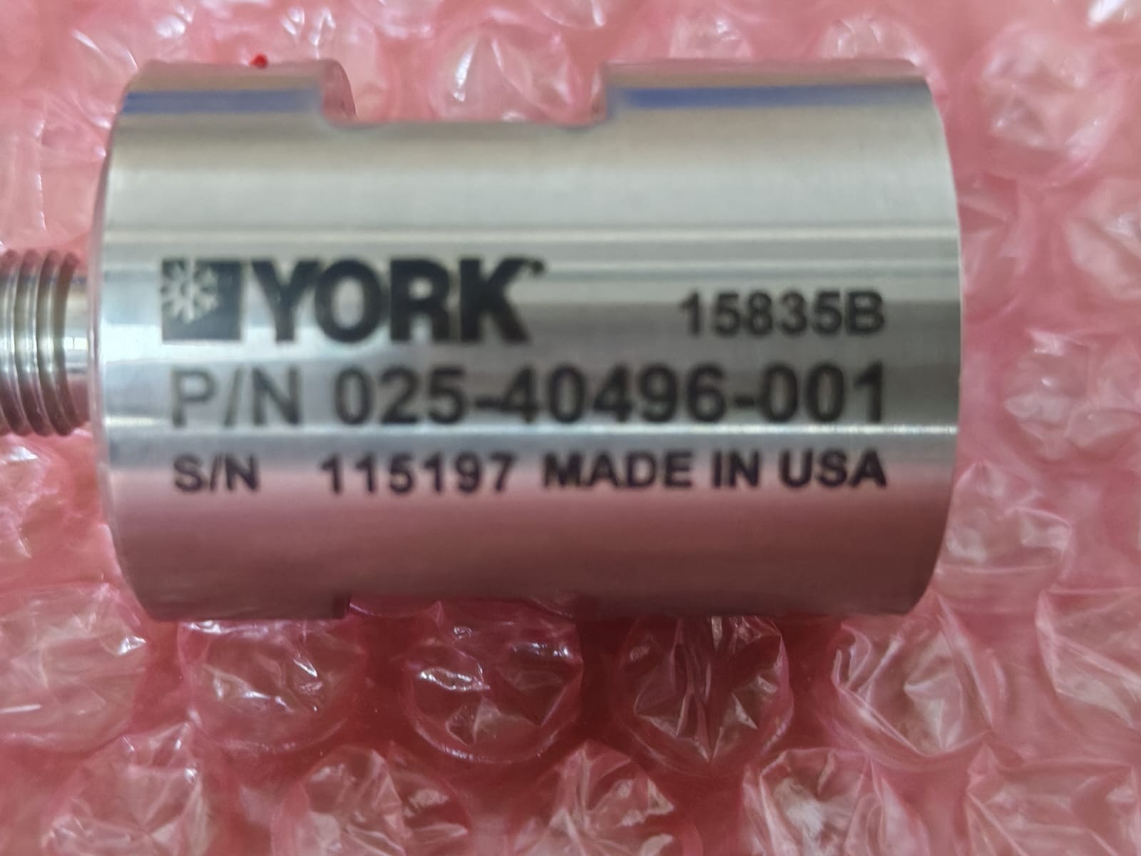 YORK 025 40496 000 / 025-40496-001,025-40496-002 and 025-40496-003 YORK 025 40496 000 proximity probe assembly / 025-40496-001,..-002 and..-003 9