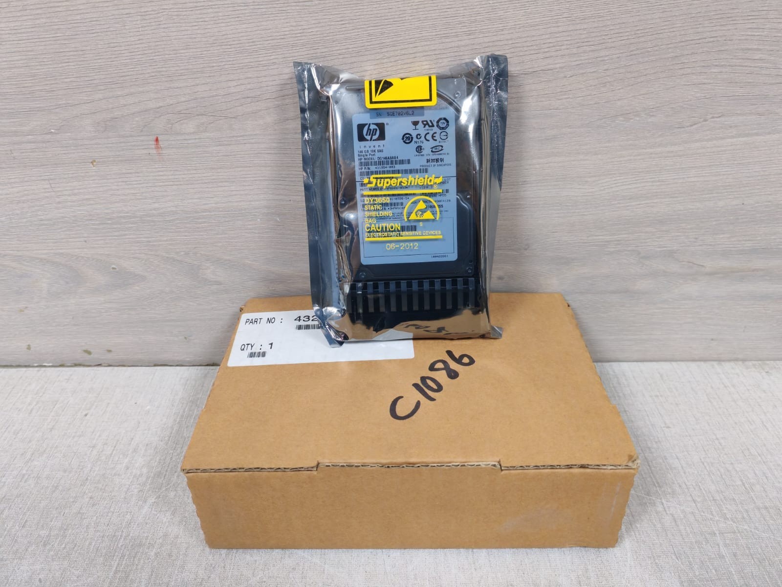 HP DC146ABAB4 146 GB 10K SAS Single Port 4431954-003 Hard Disk Drive