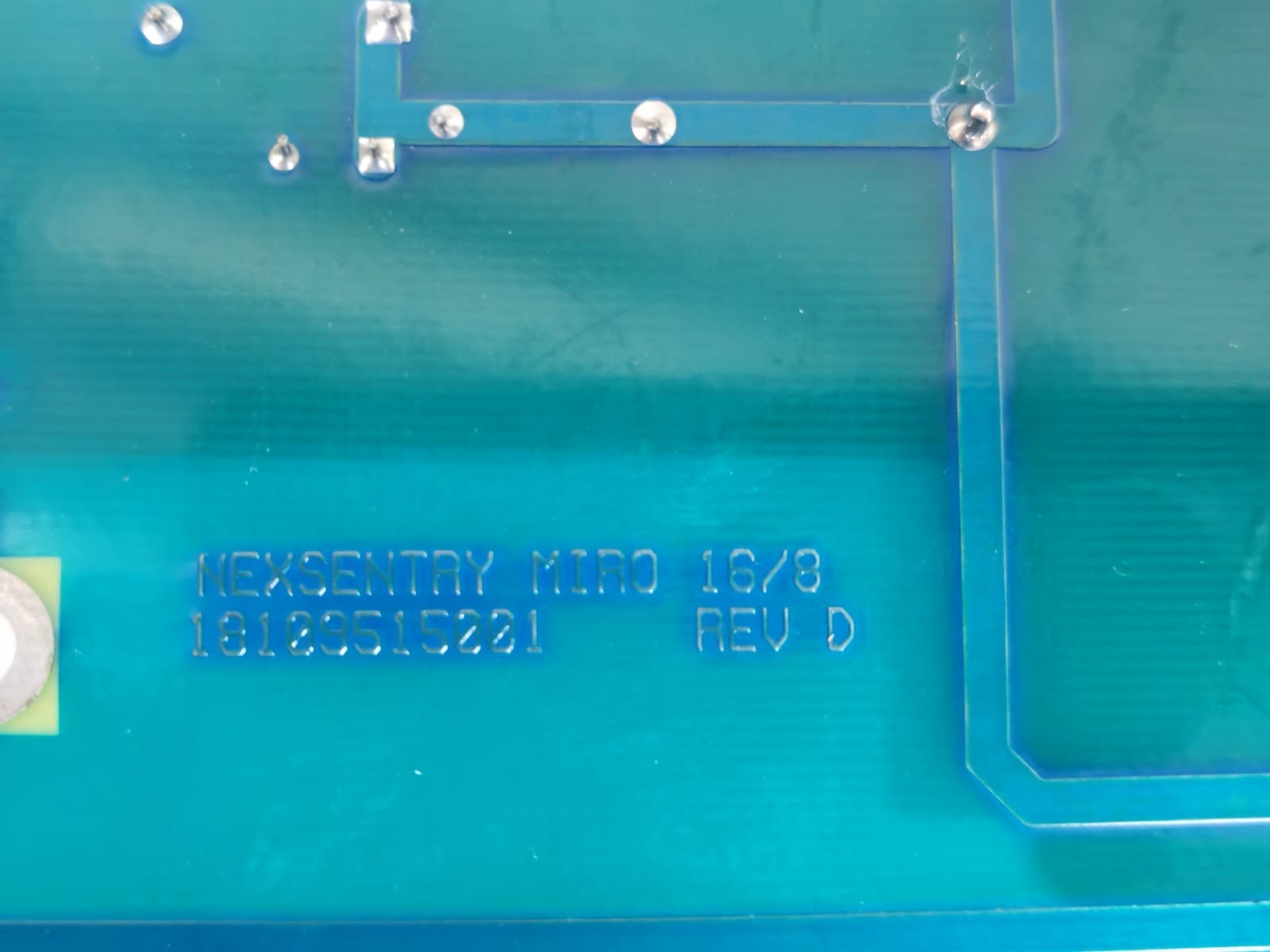 WSE MIRO 16/8 WSE NEXSENTRY MIRO 16/8 Module 4100 Series PCB Board 7