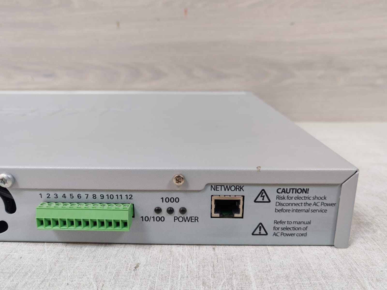 Axis 0267-001-05 AXIS 291 1U Video Rack 0267-001-05 100-240VAC,50-60Hz,1.9A 4