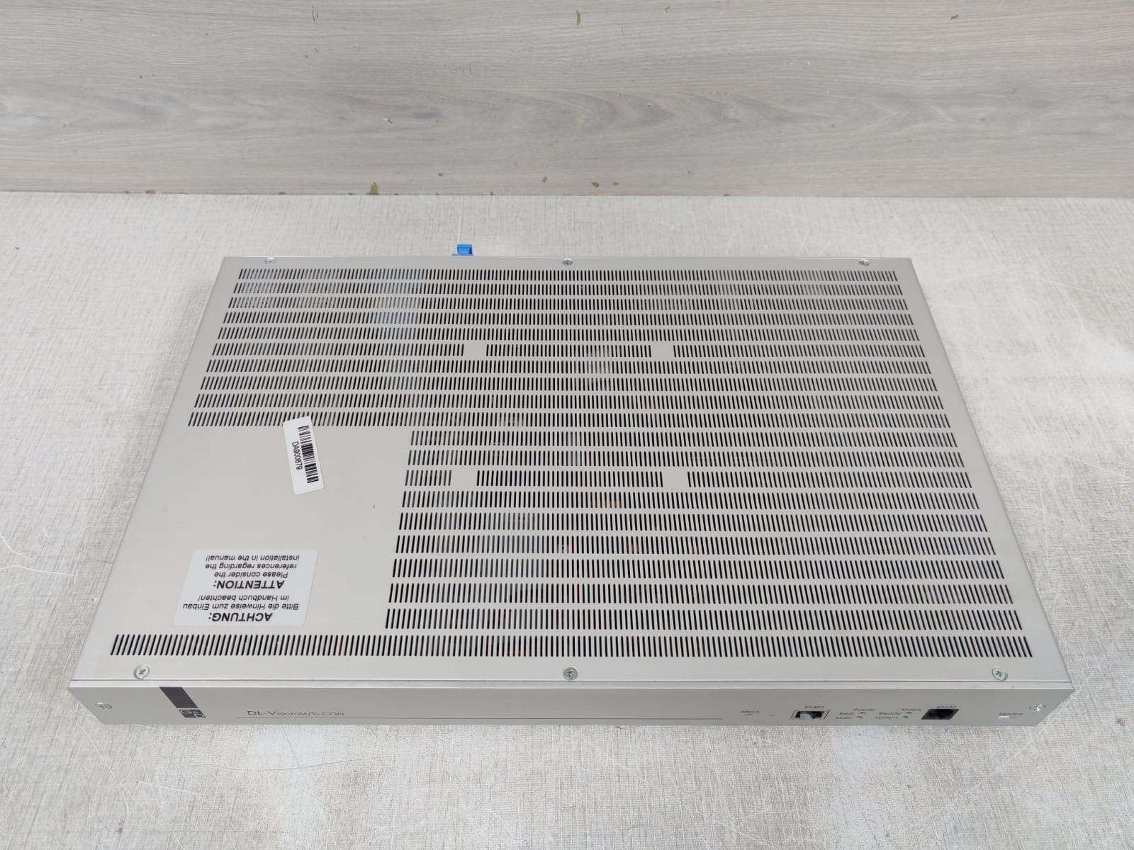 G&D A1220049 G&D DL-VISION (M/S)-CON/(S)-ARU2-CON A1220049 INSTALLATION & OPERATION 6