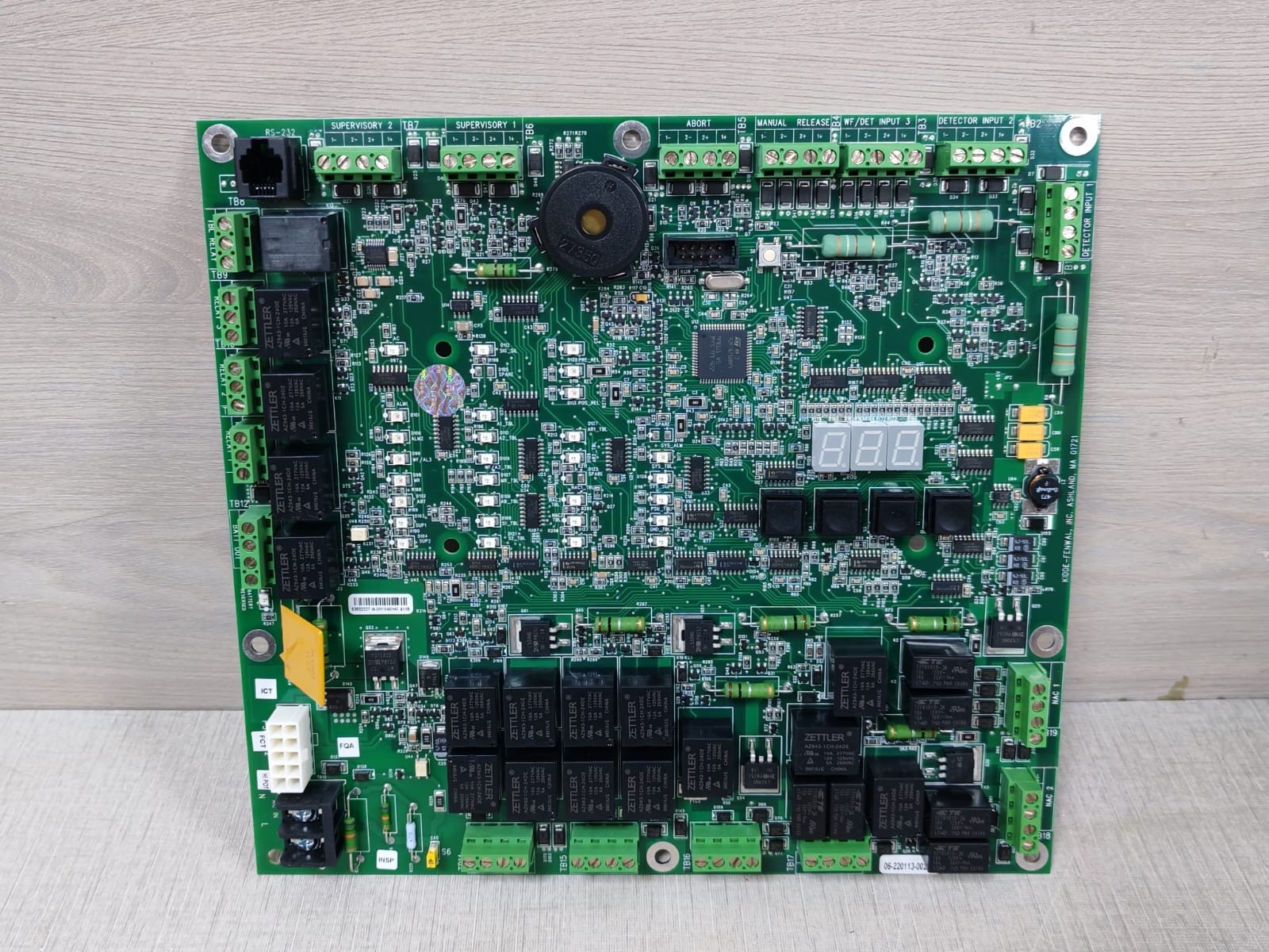 Kidde 84-732001-901 KIDDE Fire Sytems AEGIS 2.0 Control Unit 84-732001-901 7