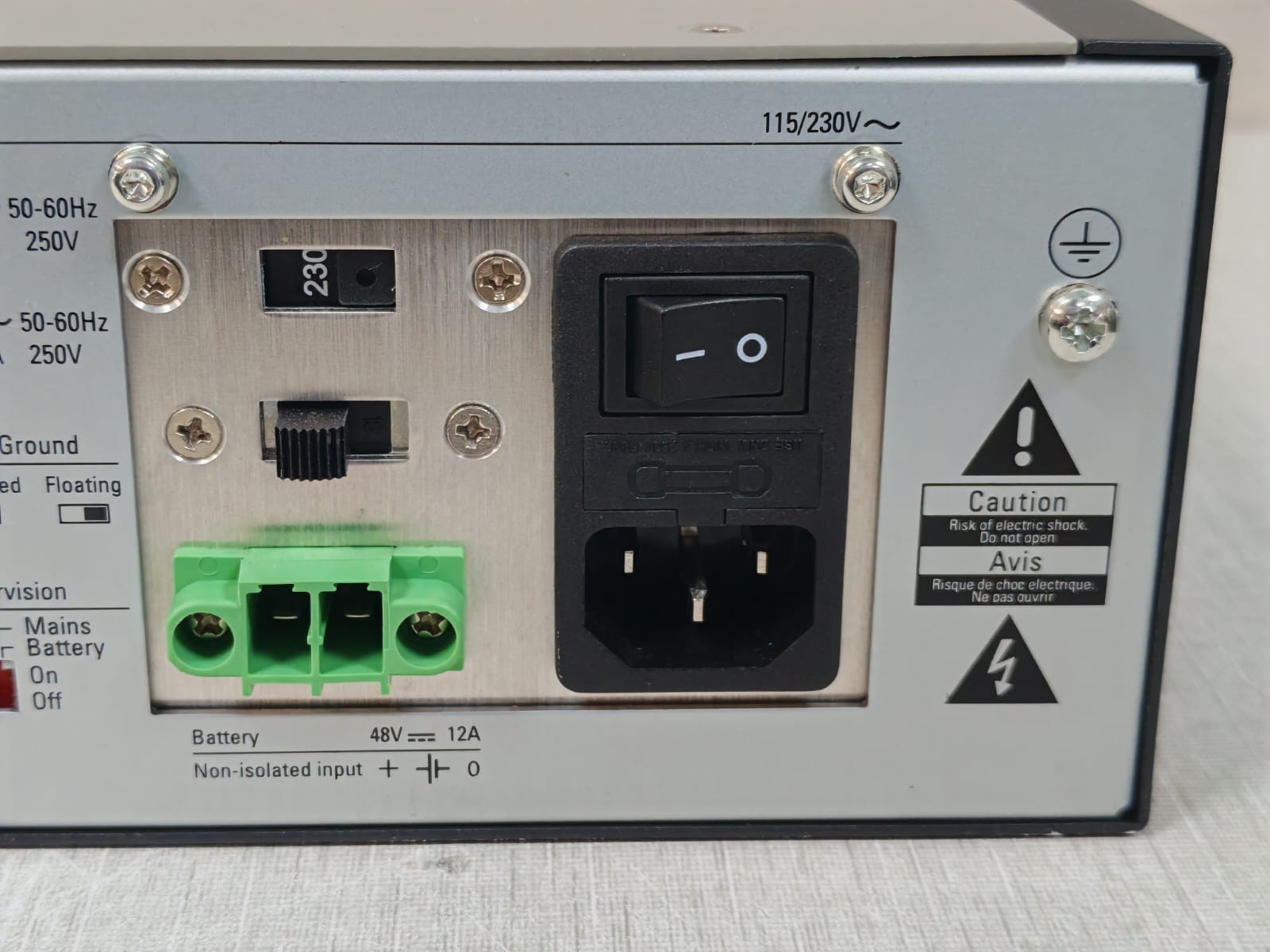 Bosch F01U010342 HW06/05 BOSCH SECURITY SYSTEMS PRS-2B250 MAT/N:F01U010342 HW06/05 BASIC AMPLIFIER 9