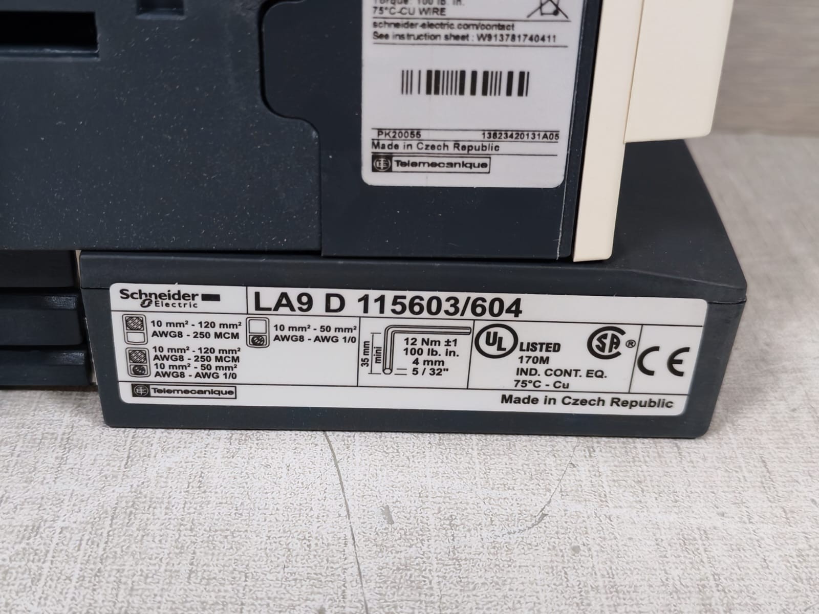 Schneider Electric LC1D115/LC1 D115M7 Schneider Electric LC1D115/LC1 D115M7 Contactor 6