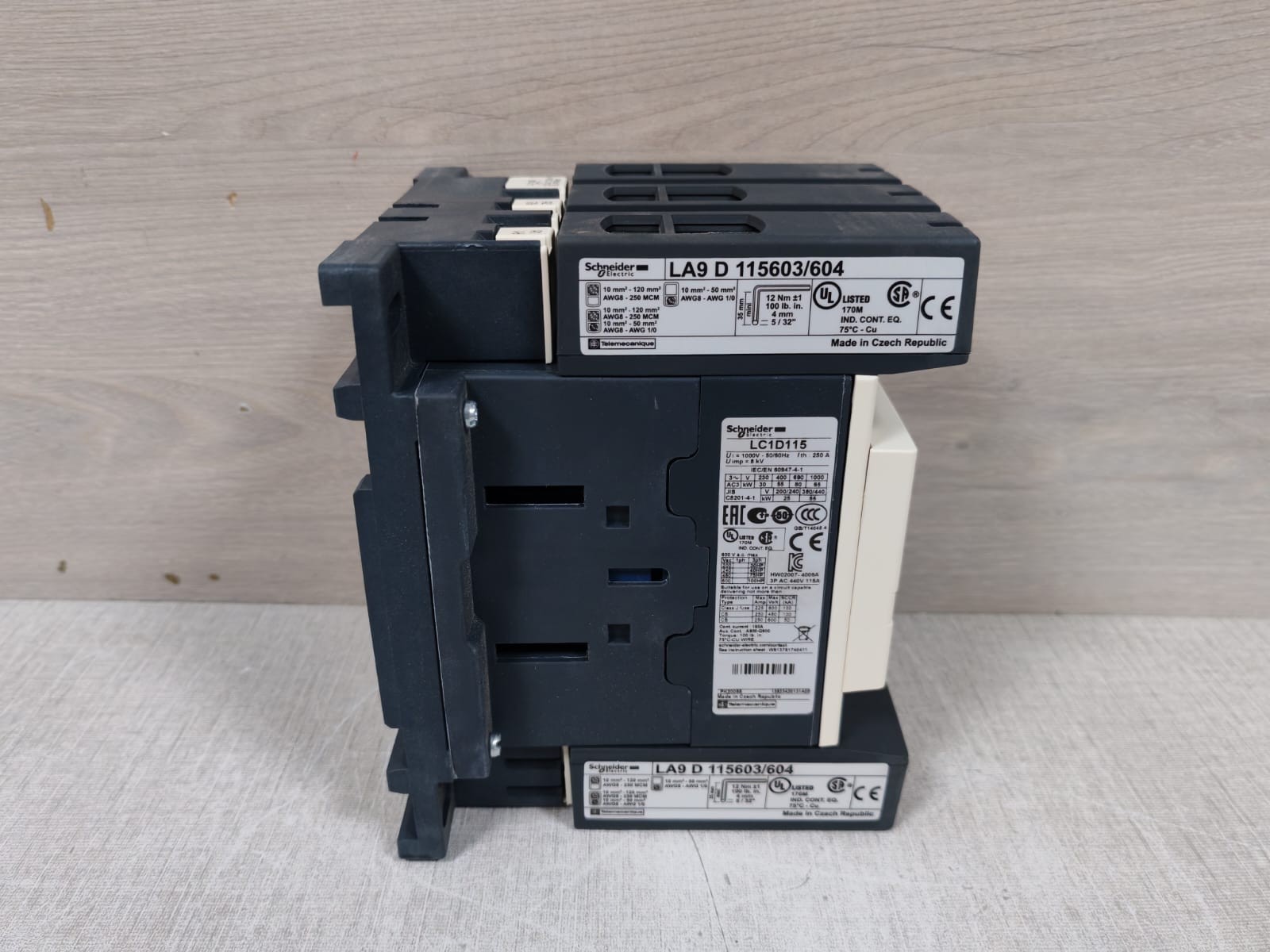 Schneider Electric LC1D115/LC1 D115M7 Schneider Electric LC1D115/LC1 D115M7 Contactor 7