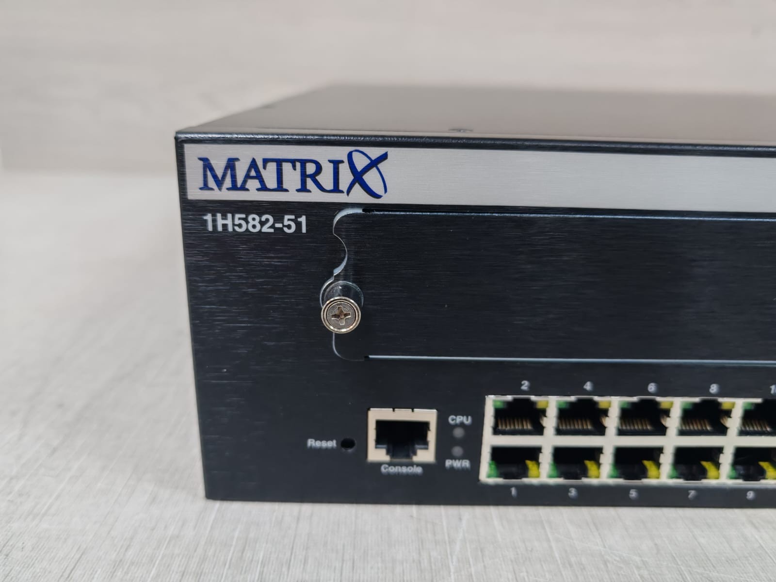 MATRIX ENTERASYS NETWORKS 1H582-51 MATRIX ENTERASYS NETWORKS 1H582-51 PORT ETHERNET SWITCH 2