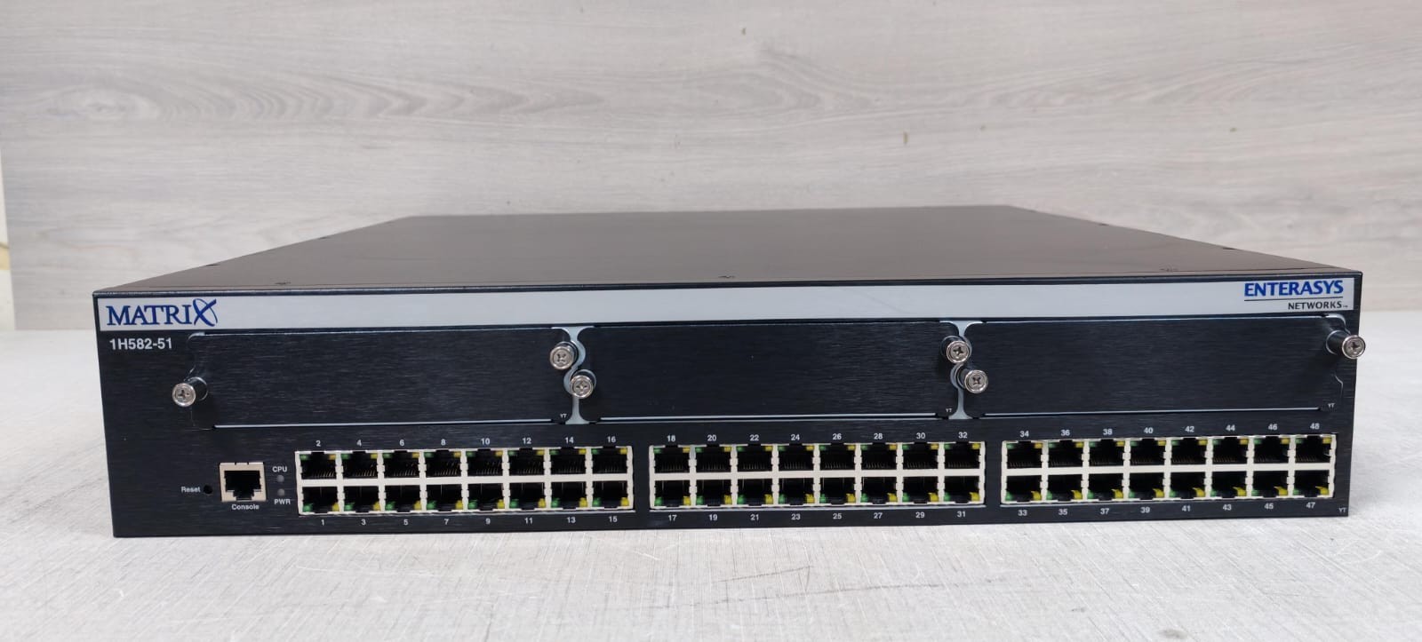 MATRIX ENTERASYS NETWORKS 1H582-51 MATRIX ENTERASYS NETWORKS 1H582-51 PORT ETHERNET SWITCH 4