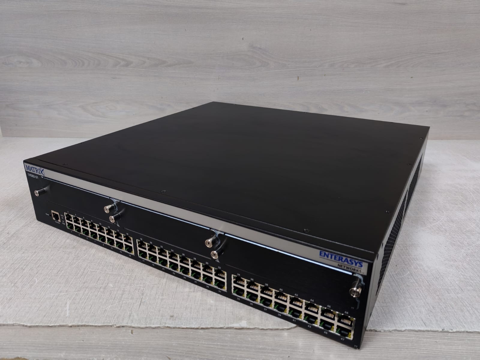 MATRIX ENTERASYS NETWORKS 1H582-51 MATRIX ENTERASYS NETWORKS 1H582-51 PORT ETHERNET SWITCH 6