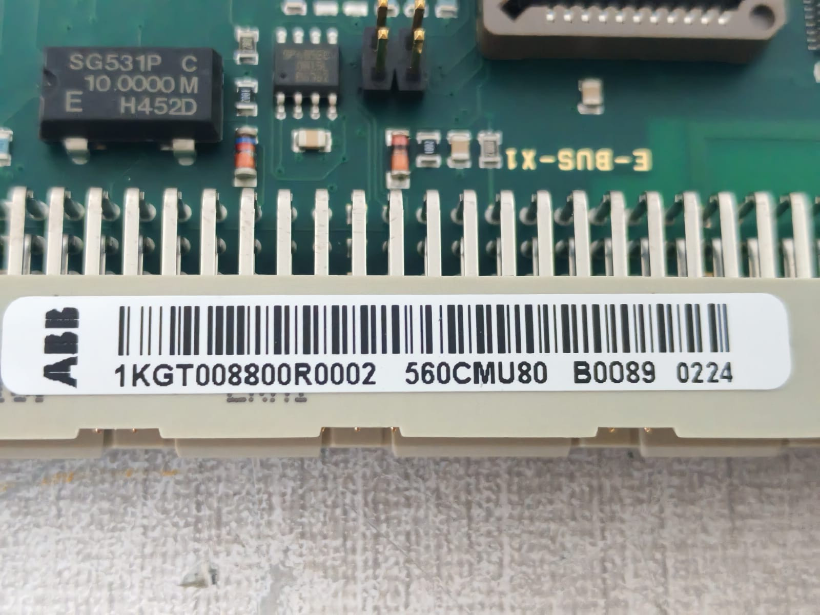 ABB 1KGT008800R0002/ 1KGT008810R61 ABB 560CMU80 1KGT008800R0002/ 1KGT008810R61 COMMUNICATION UNIT 6