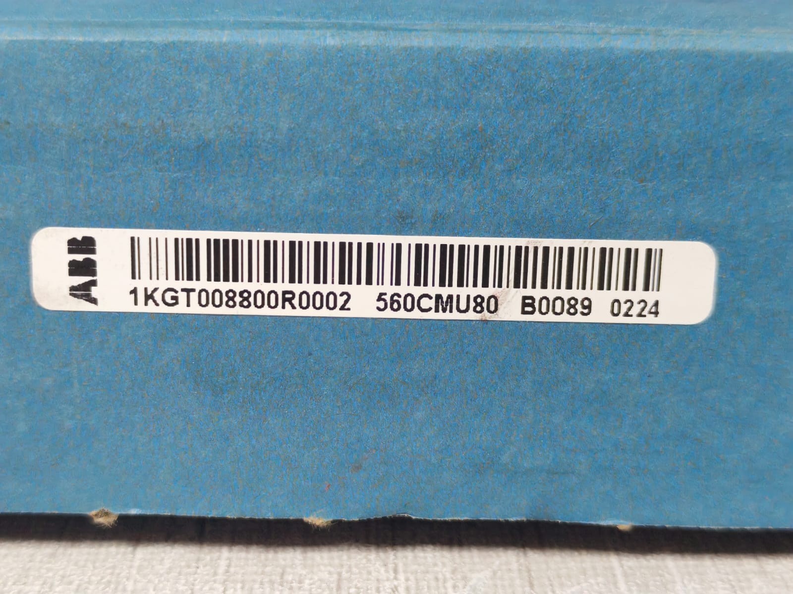 ABB 1KGT008800R0002/ 1KGT008810R61 ABB 560CMU80 1KGT008800R0002/ 1KGT008810R61 COMMUNICATION UNIT 10
