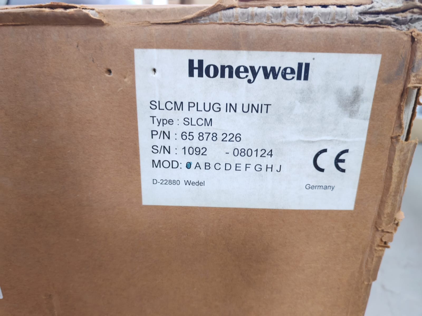 Honeywell 65 878 226 Honeywell SLCM Plug In Unit 65 878 226 Industrial Control Module 8
