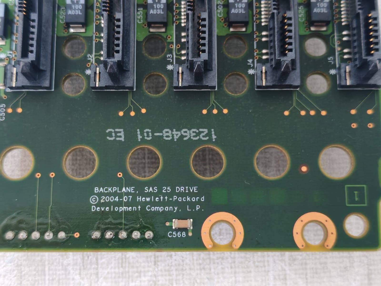 Unbranded SP#430149-001 REV.0D SP#430149-001 REV.0D BACKPLANE BOARD 7