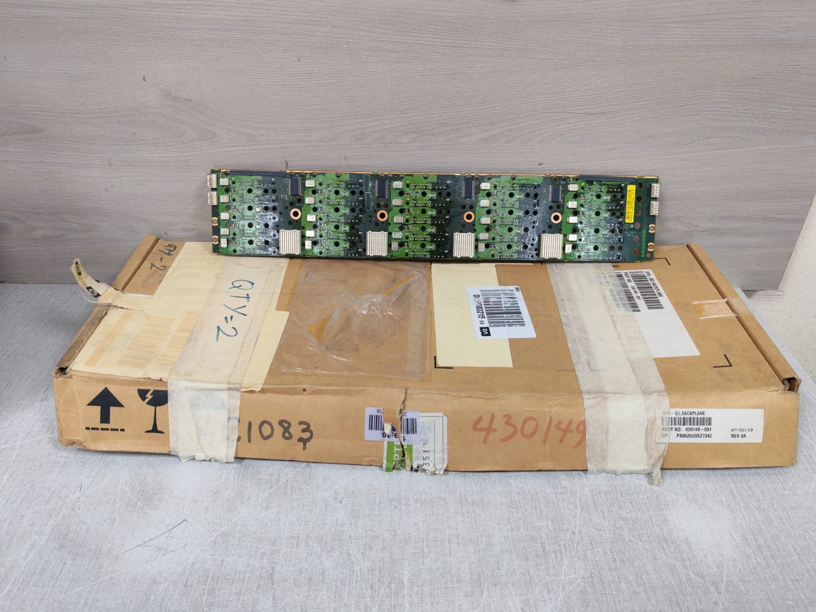 SP#430149-001 REV.0D BACKPLANE BOARD