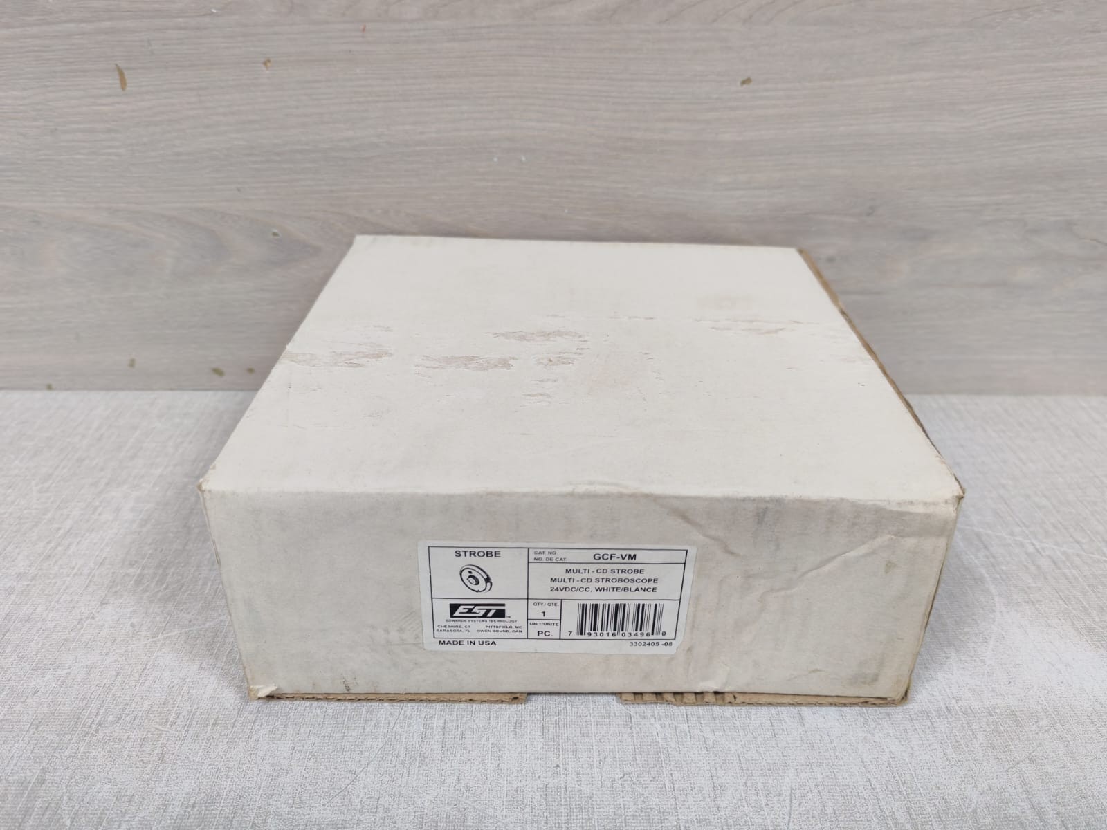 Edwards GCF-VM EST GCF-VM Multi-CD Strobe 24VDC/CC White/Blance 8