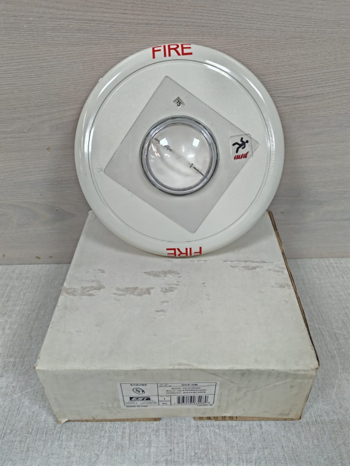 EST GCF-VM Multi-CD Strobe 24VDC/CC White/Blance