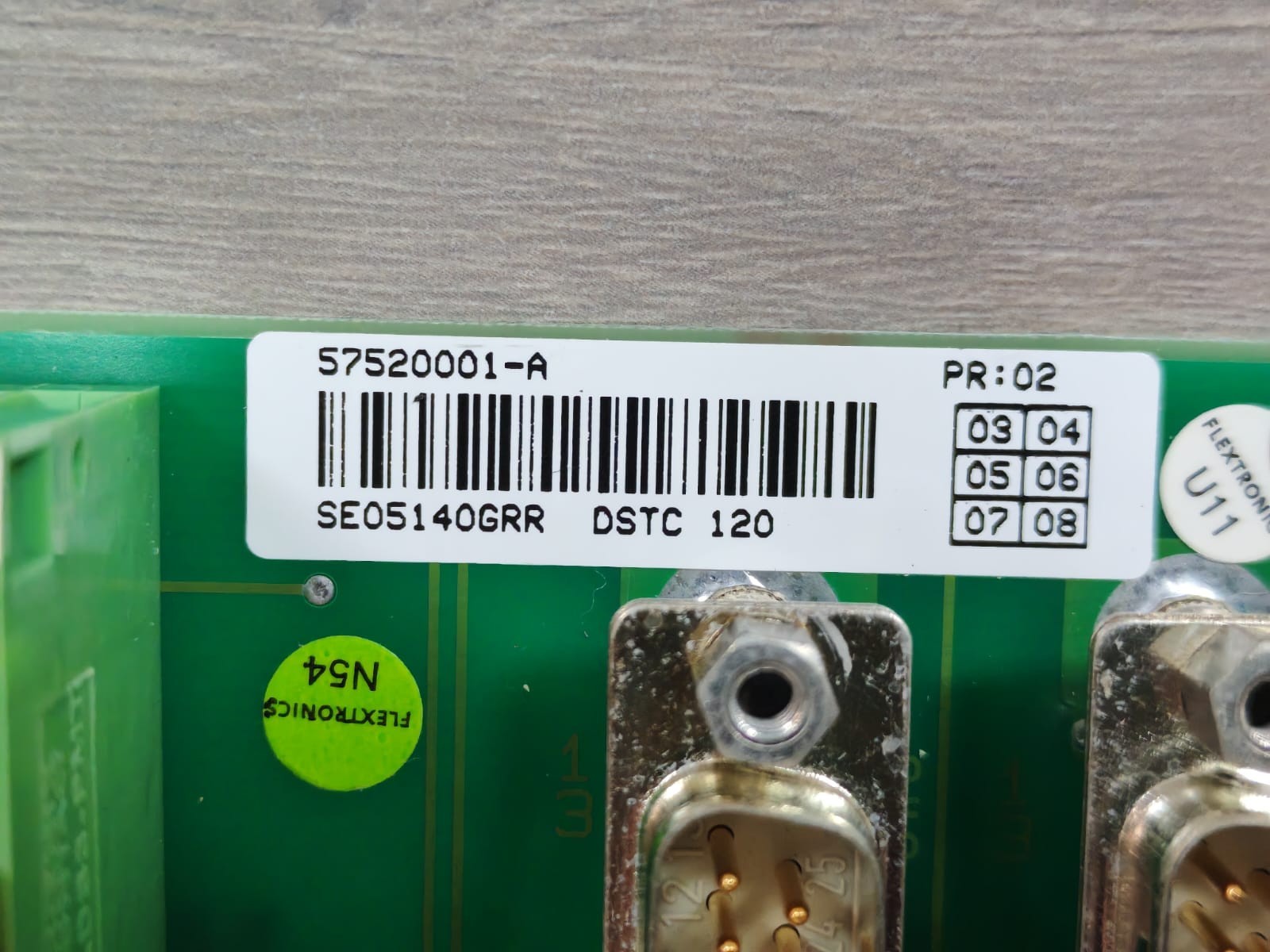 ABB 2668-184-678 57520001-A PR:02 ABB 2668-184-678 57520001-A PR:02 PRINTED CIRCUIT BOARD 7
