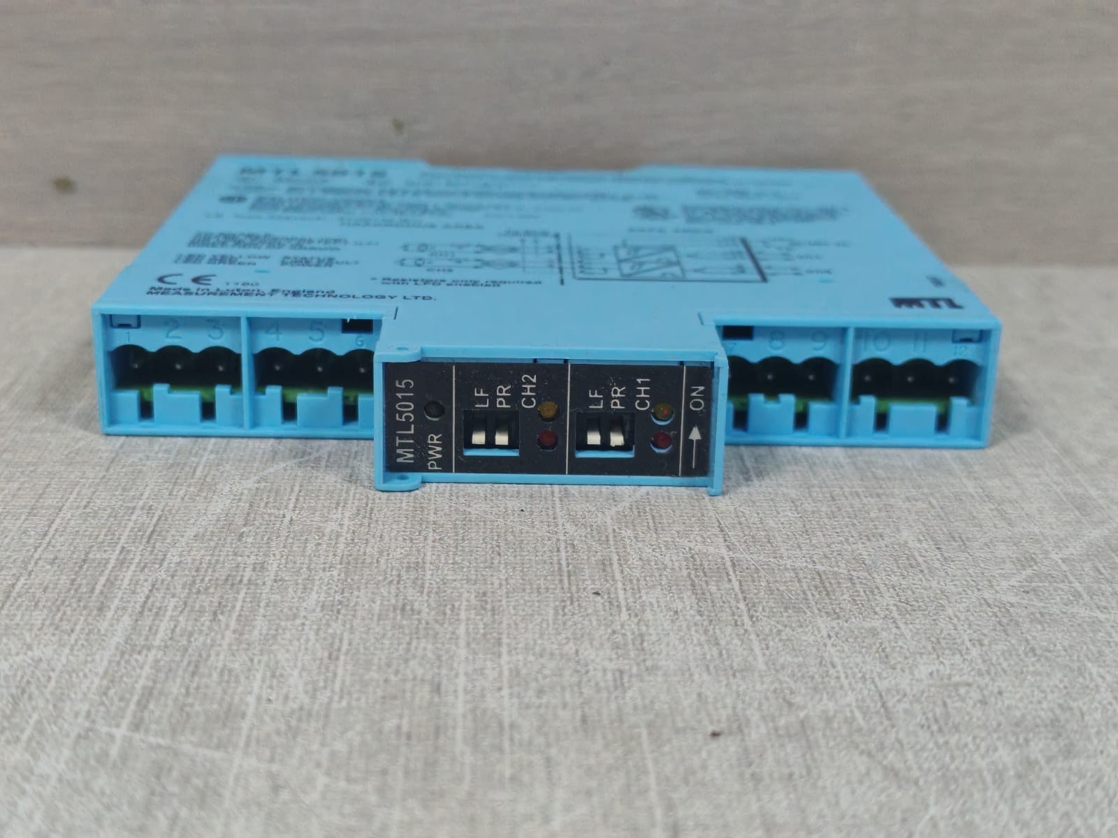 MEASUREMENT TECHNOLOGY MTL5015 MEASUREMENT TECHNOLOGY MTL5015 2 CHANNEL SWITCH/PROXIMITY DETECTOR INTERFACE 3