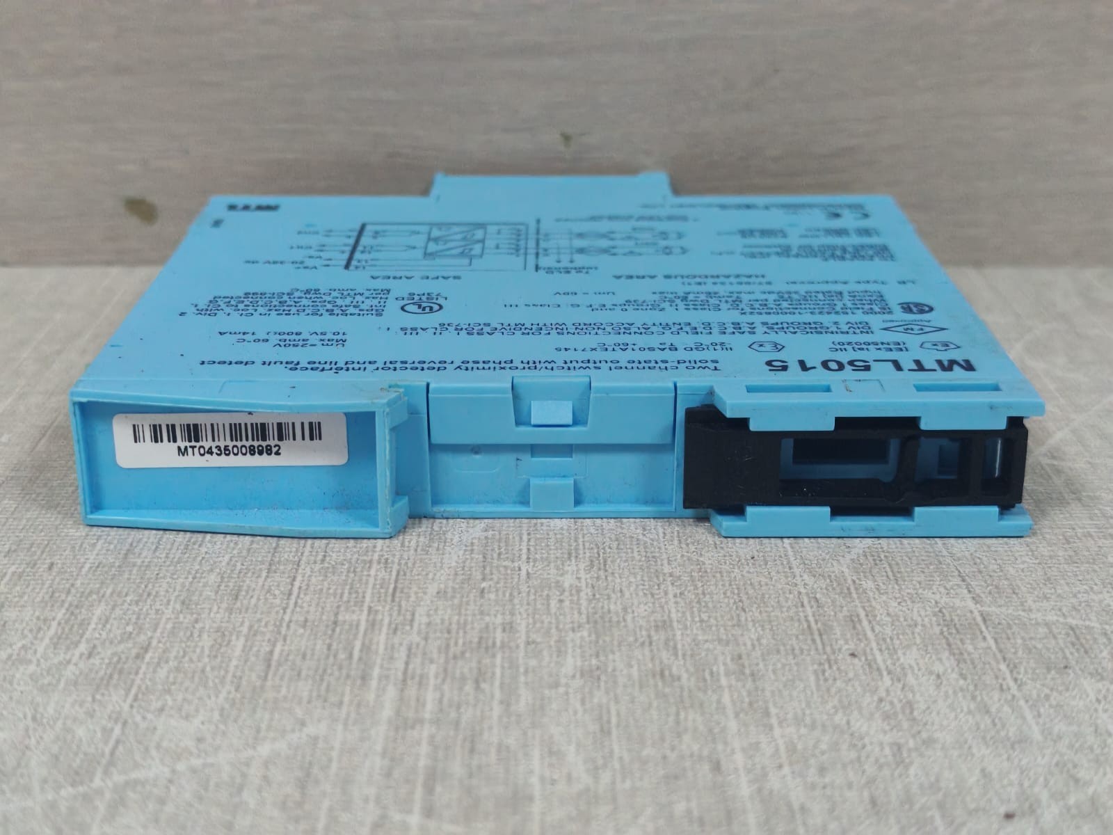 MEASUREMENT TECHNOLOGY MTL5015 MEASUREMENT TECHNOLOGY MTL5015 2 CHANNEL SWITCH/PROXIMITY DETECTOR INTERFACE 9