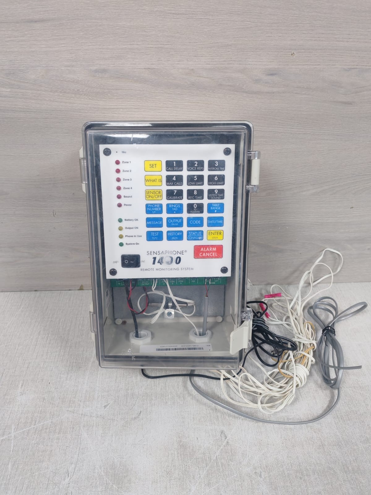 SENSAPHONE FGD-1400 SENSAPHONE 1400 FGD-1400 REMOTE MONITORING SYSTEM 2