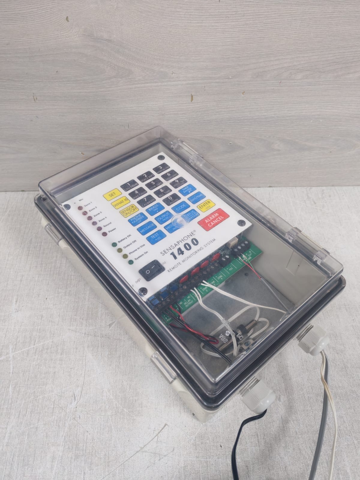 SENSAPHONE FGD-1400 SENSAPHONE 1400 FGD-1400 REMOTE MONITORING SYSTEM 7