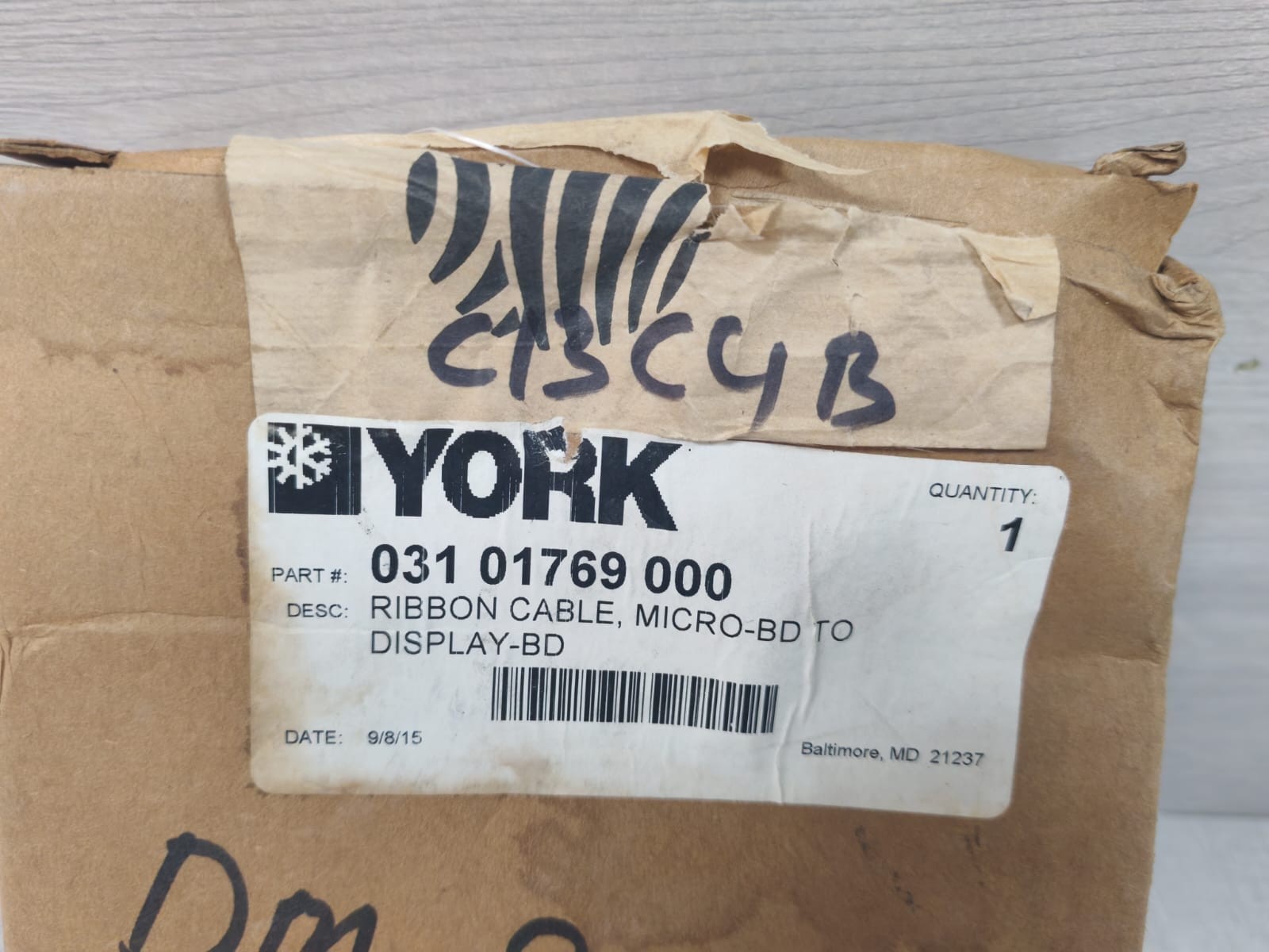 YORK 031 01769 000 YORK 031 01769 000 Ribbon Cable,Micro-BD TO Dispaly-BD 6