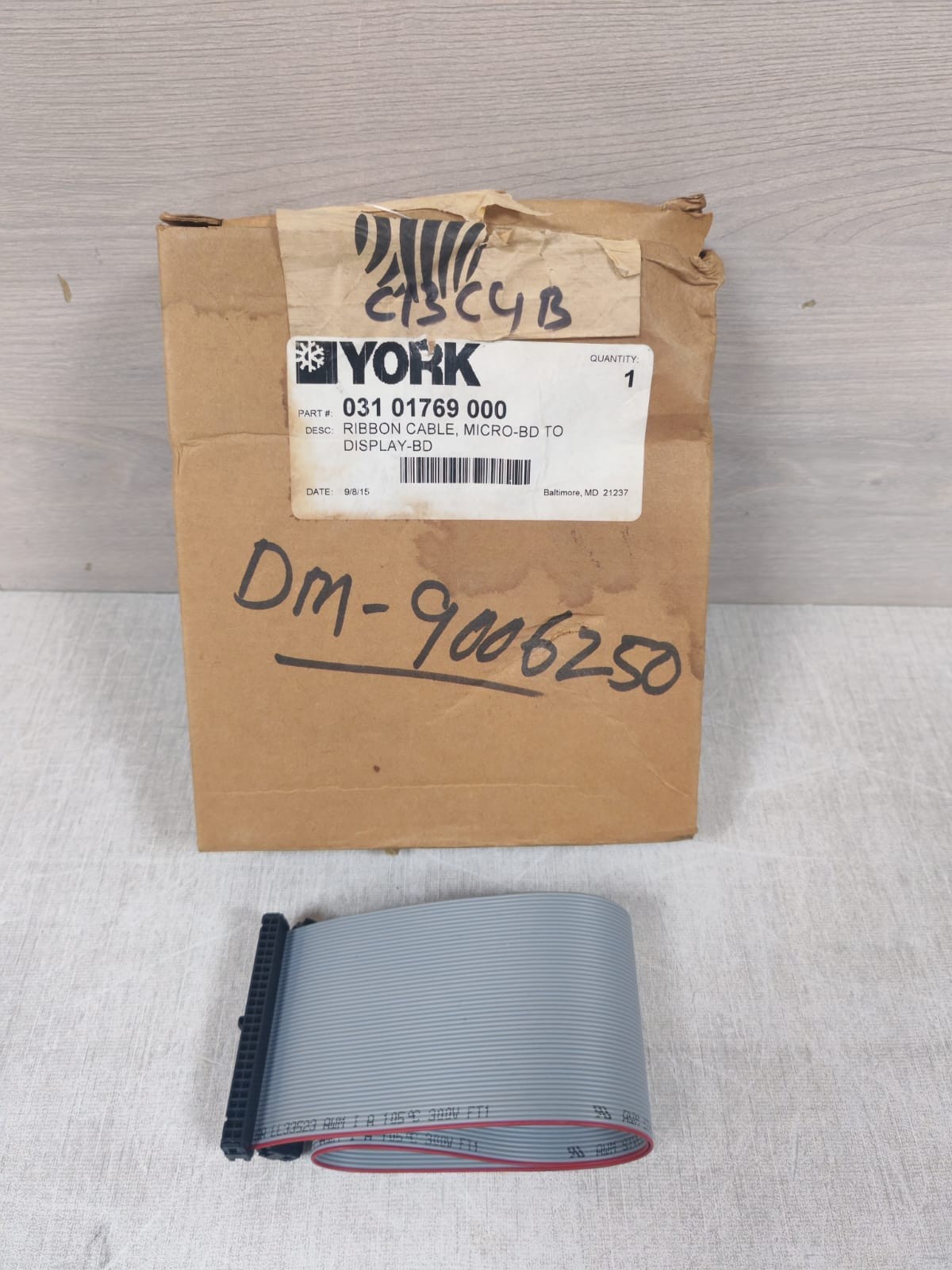 YORK 031 01769 000 Ribbon Cable,Micro-BD TO Dispaly-BD