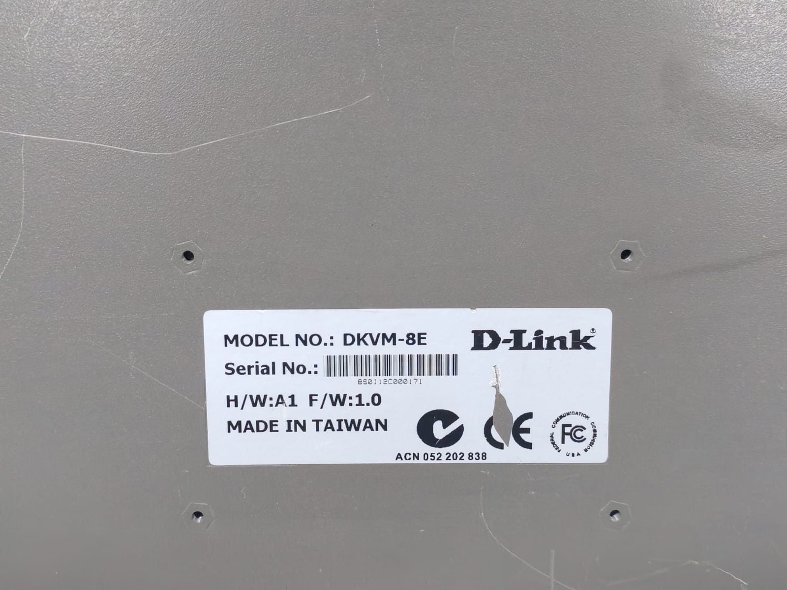 D-Link DKVM-8E D-LINK DKVM-8E 8-Port KVM Switch 4