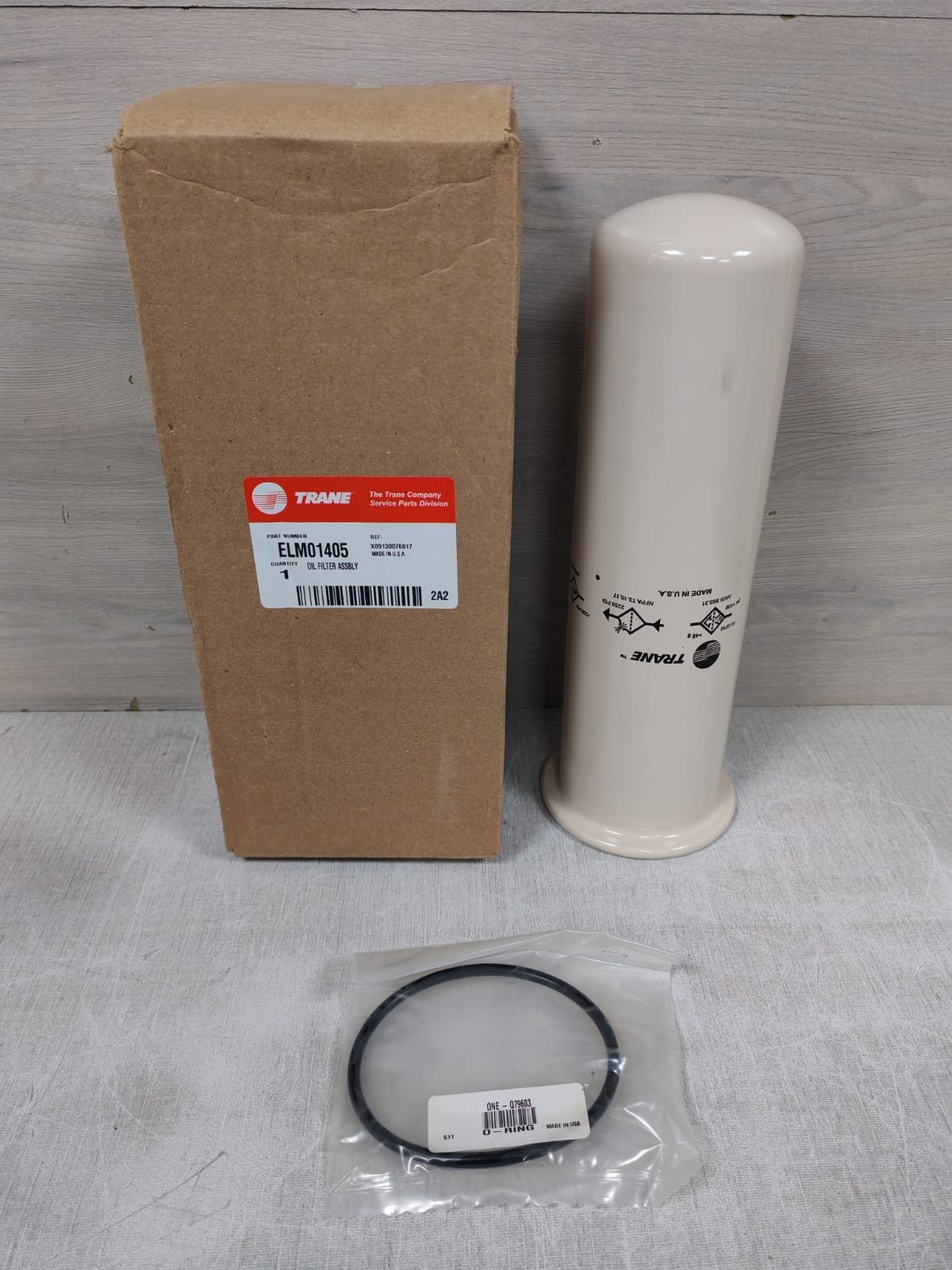 TRANE ELM01405 LUBE OIL FILTER ASSEMBLY
