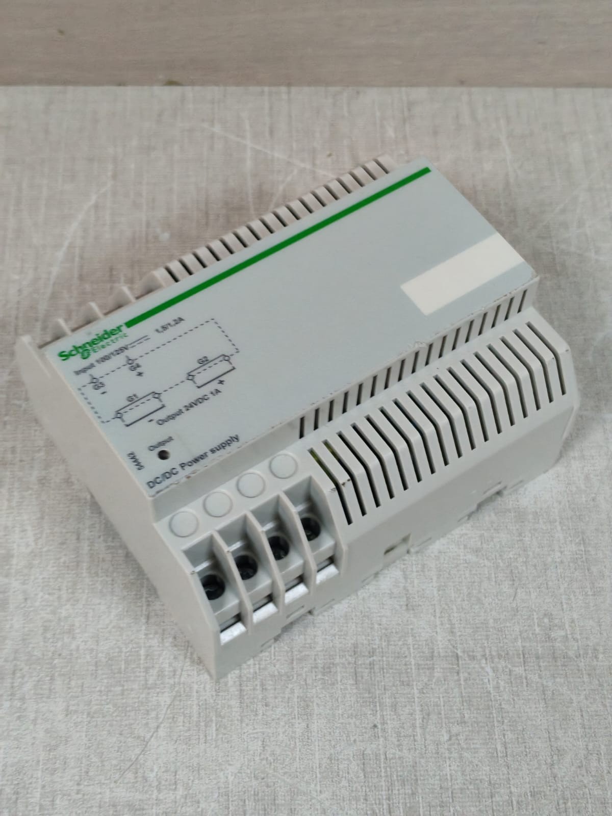 Schneider Electric 54442 SCHNEIDER ELETRIC 54442 DC/ DC POWER SUPPLY 24VDC 4