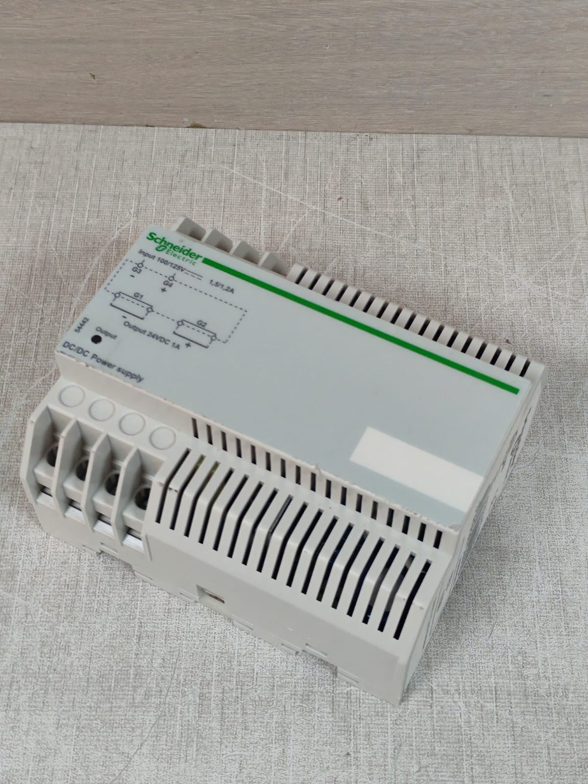 Schneider Electric 54442 SCHNEIDER ELETRIC 54442 DC/ DC POWER SUPPLY 24VDC 5