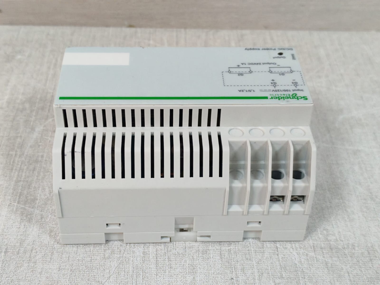 Schneider Electric 54442 SCHNEIDER ELETRIC 54442 DC/ DC POWER SUPPLY 24VDC 7