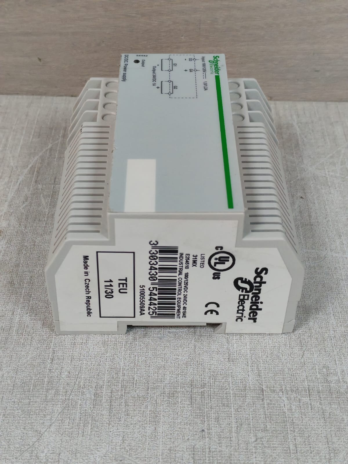 Schneider Electric 54442 SCHNEIDER ELETRIC 54442 DC/ DC POWER SUPPLY 24VDC 10