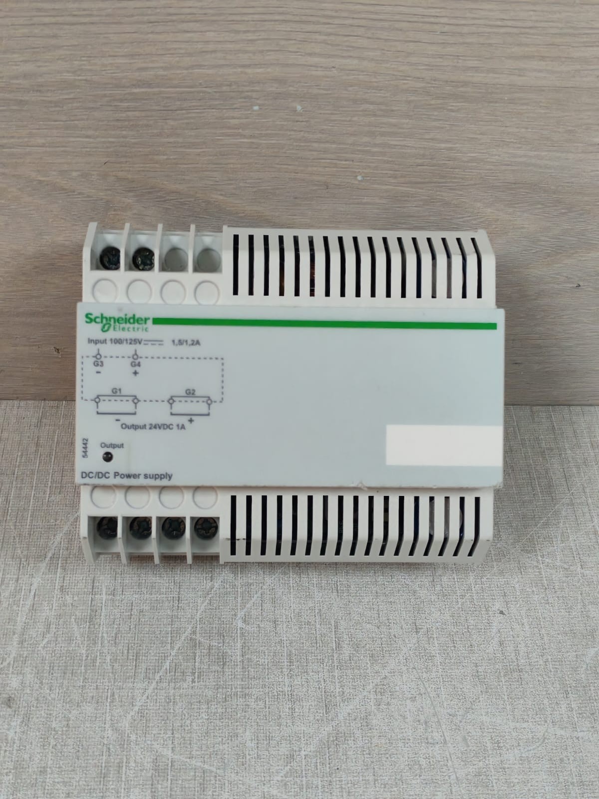 SCHNEIDER ELETRIC 54442 DC/ DC POWER SUPPLY 24VDC
