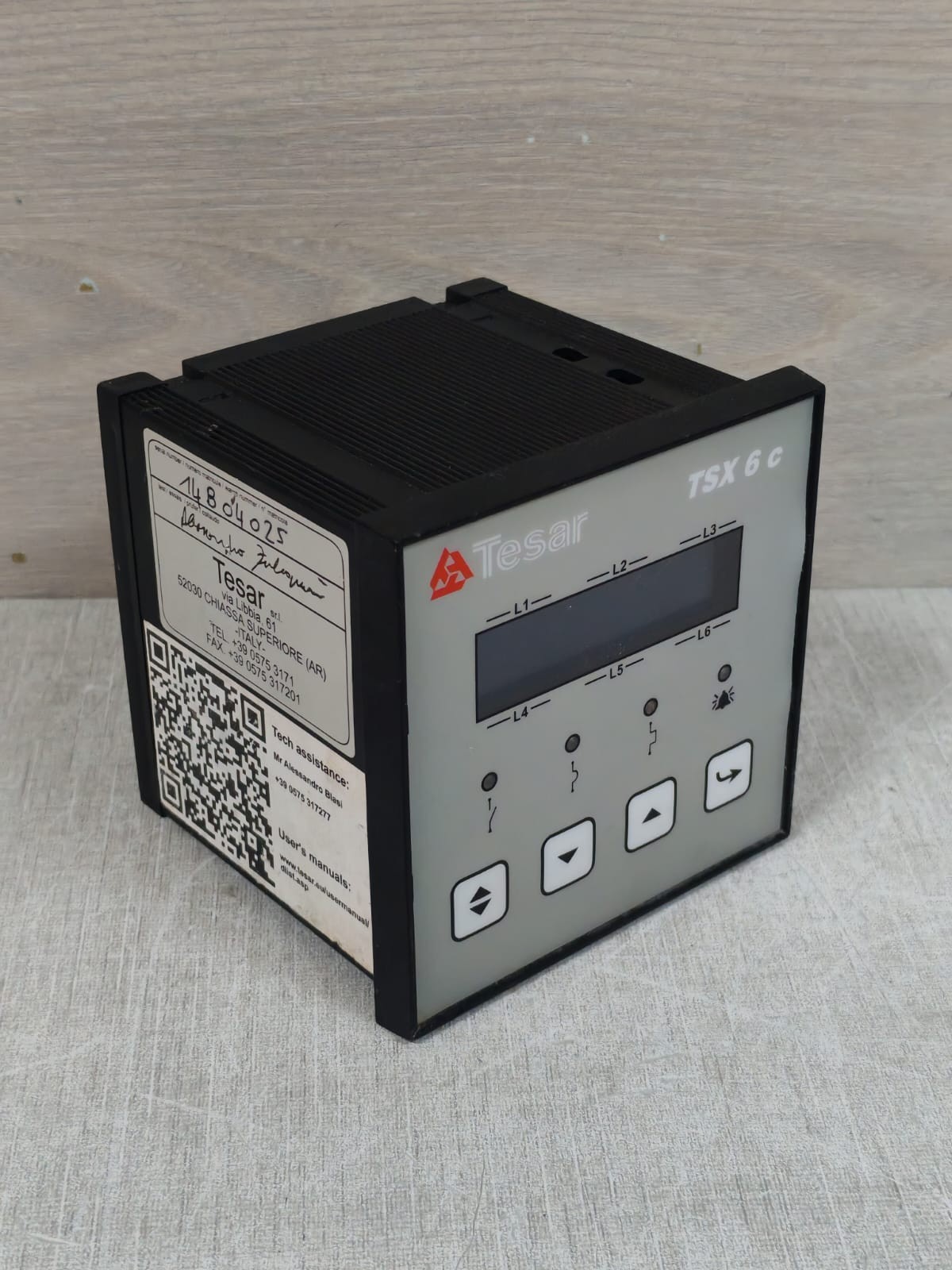 TESAR TSX 6C TESAR TSX 6C MAGNETO-THERMAL PROTECTION DEVICE 7
