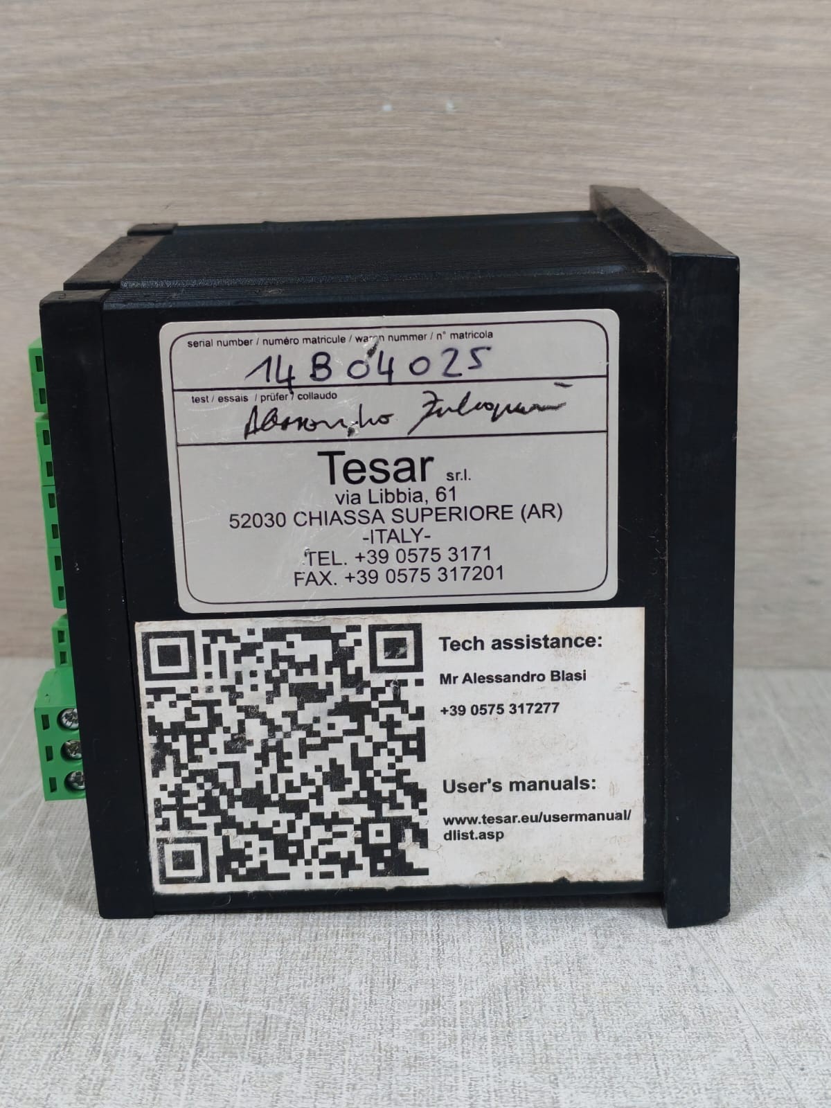 TESAR TSX 6C TESAR TSX 6C MAGNETO-THERMAL PROTECTION DEVICE 10