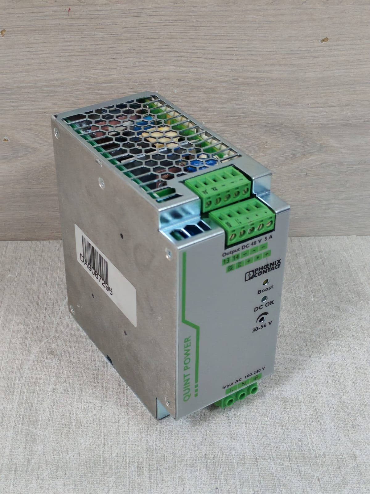 Phoenix Contact QUINT-PS/1AC/48DC/5 2866679 PHOENIX CONTACT QUINT-PS/1AC/48DC/5 2866679 POWER SUPPLY 4