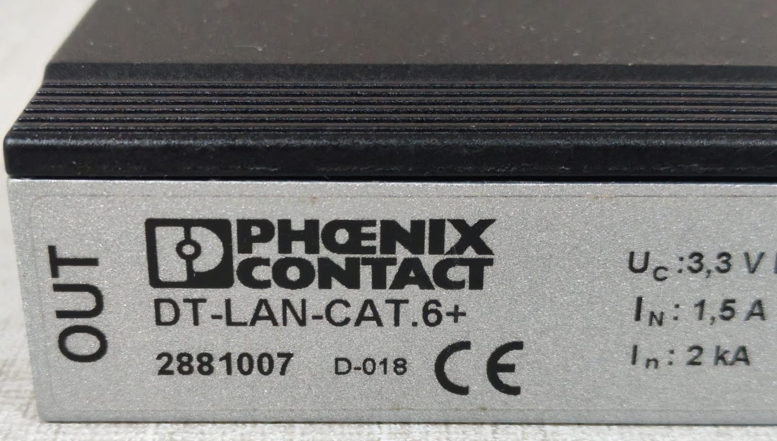 Phoenix Contact 2744458 PHOENIX CONTACT DT-LAN-CAT.6+ 2881007 SURGE PROTECTION 6