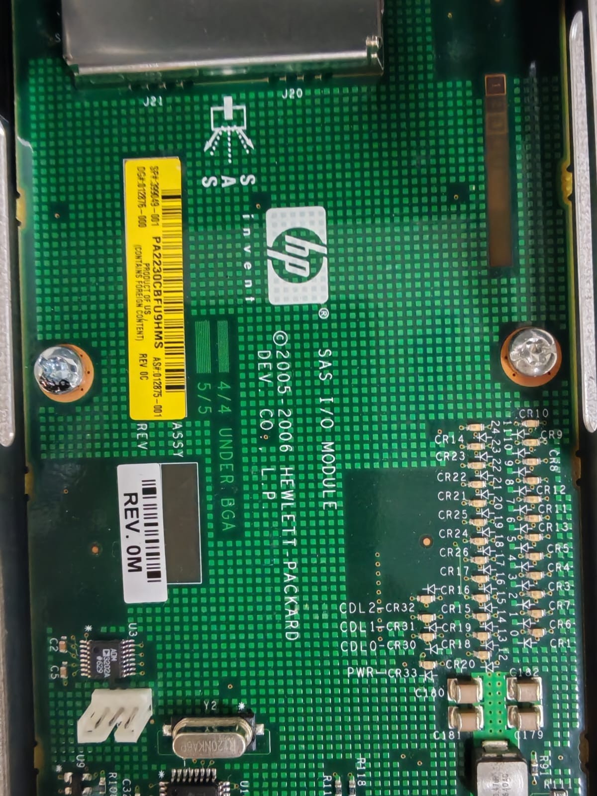 UNKNOWN SAS-399049 SAS 399049-001 I/O MODULE 9