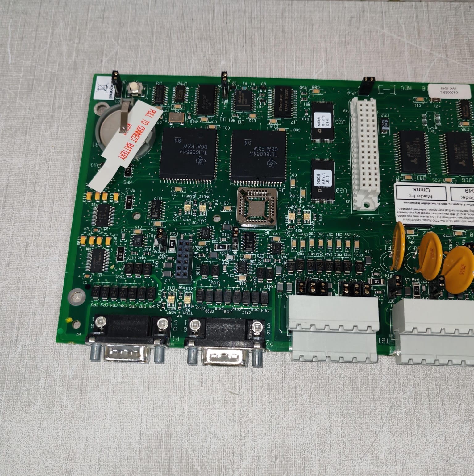 Honeywell NEXSENTRY 4100 SMT BD HONEYWELL NEXSENTRY 4100 SMT BD 6200029 L CONTROL MODULE 10