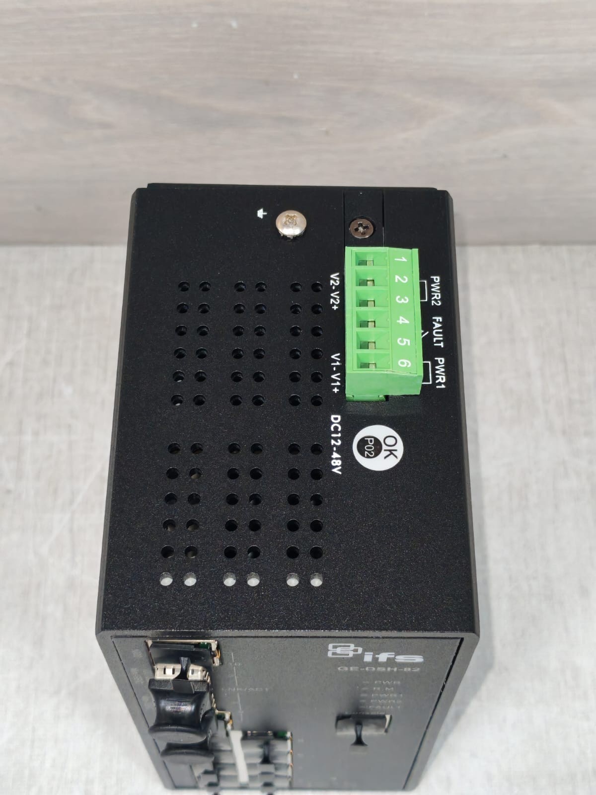 GE DSH-82 INTERLOGIX IFS GE-DSH-82 MANAGED ETHERNET SWITCH 10