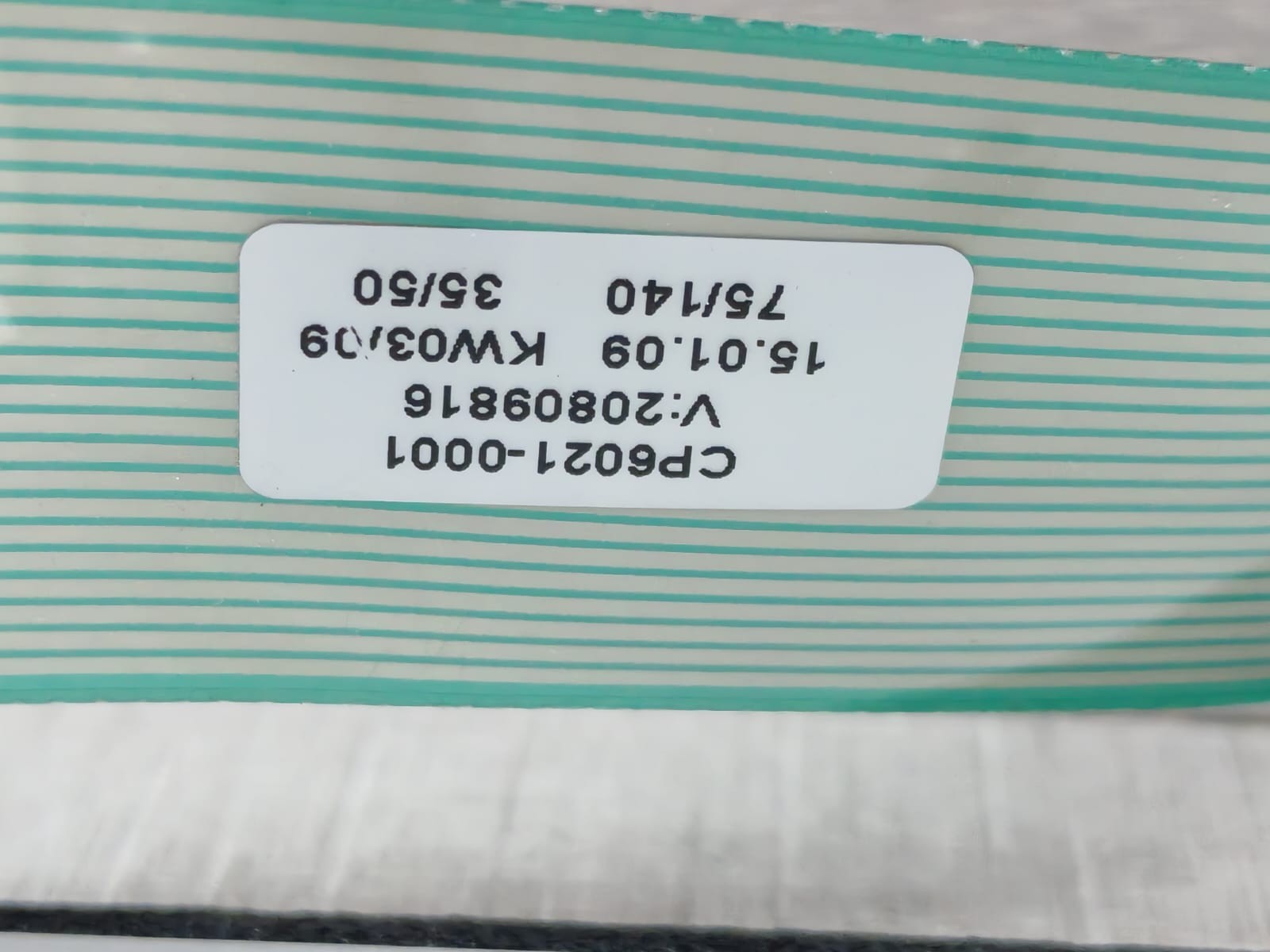 EVG PANEL-044003 EVG Control Panel 044003 / 01.0F.01.11 / G0711 Keyboard Membrane 3
