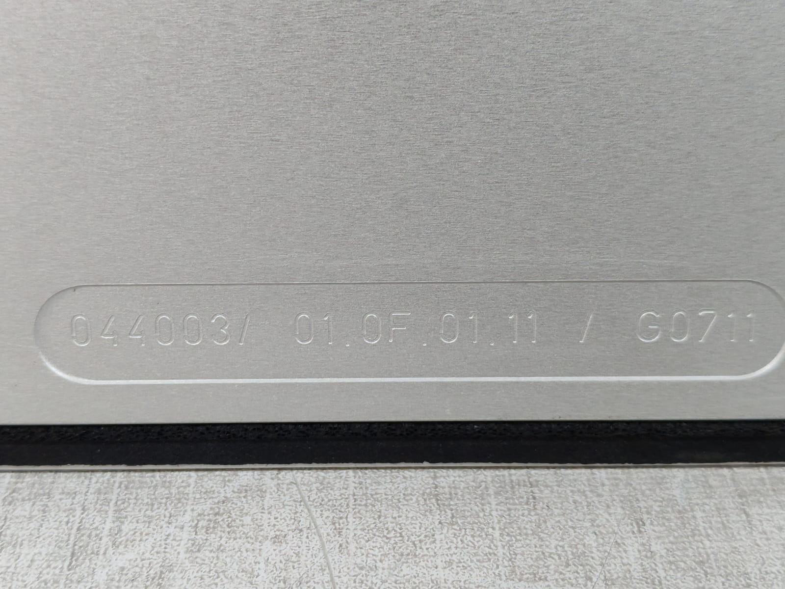 EVG PANEL-044003 EVG Control Panel 044003 / 01.0F.01.11 / G0711 Keyboard Membrane 6