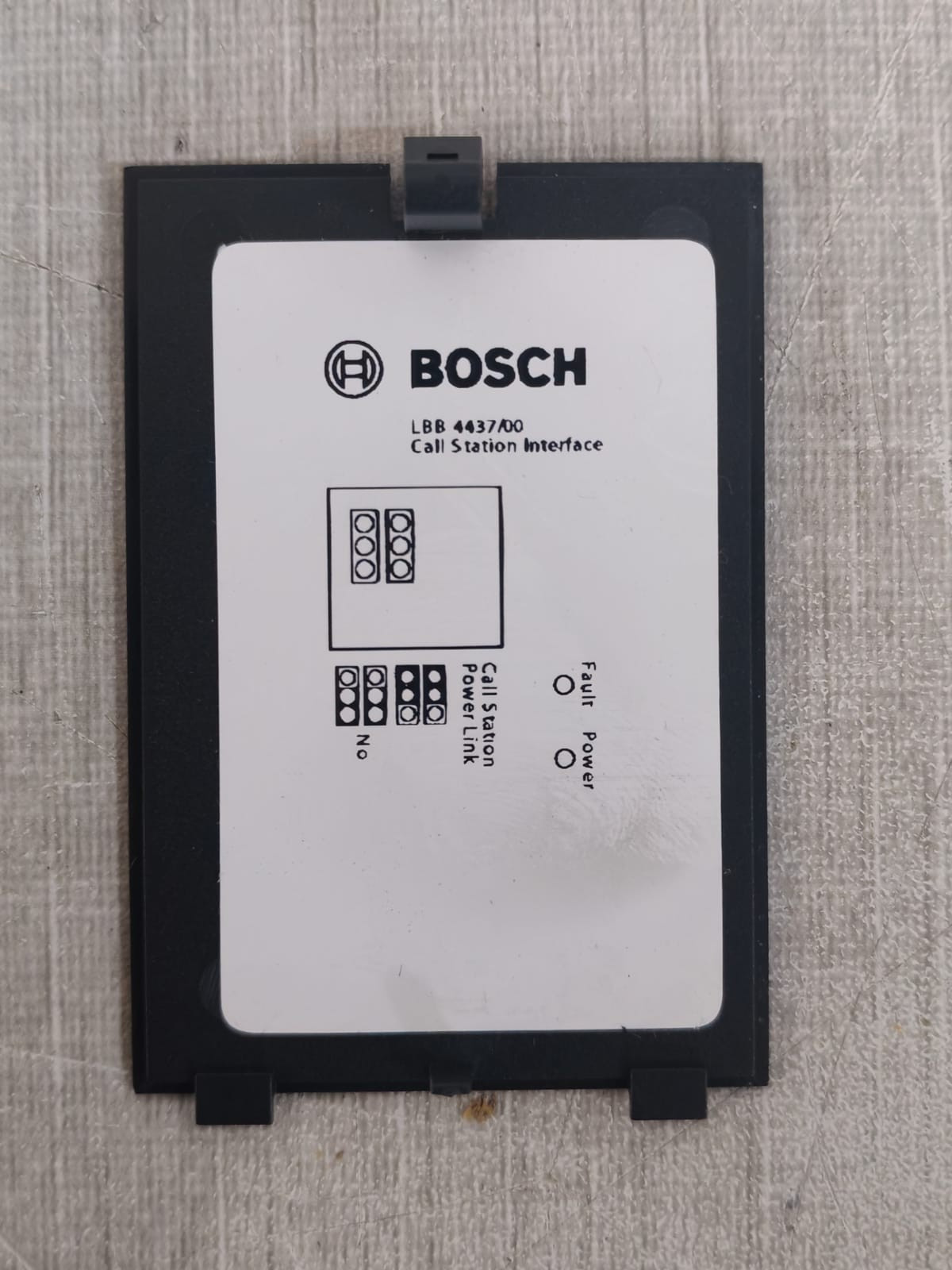 Bosch LBB 4437/00 BOSCH LBB 4437/00 Call Station Interface HW00/05 3