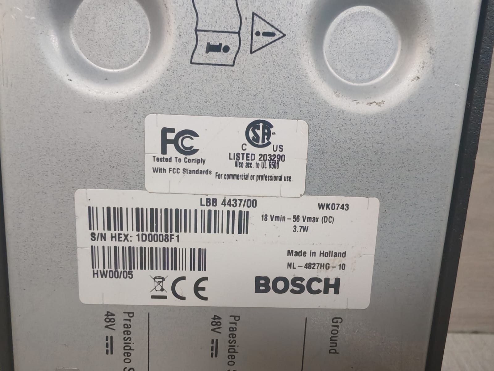 Bosch LBB 4437/00 BOSCH LBB 4437/00 Call Station Interface HW00/05 4
